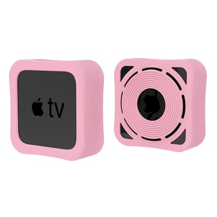 Silikonikotelo Apple TV 4K 2021 Pinkki
