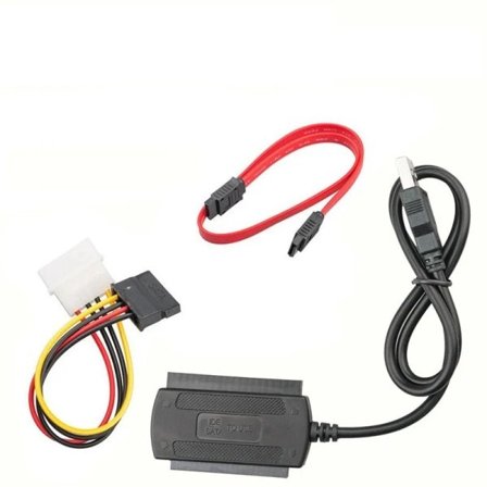 USB 2.0 IDE SATA S-ATA 2.5 3.5 HD HDD Kiintolevy sovitin muunnin