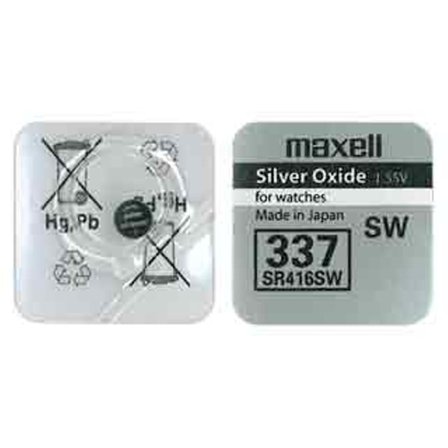 337 / V337 / SR416SW / 280-75 / SB-A5 / LR416 Maxell