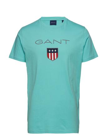 Shield Ss T-Shirt T-shirts Short-sleeved Sininen GANT