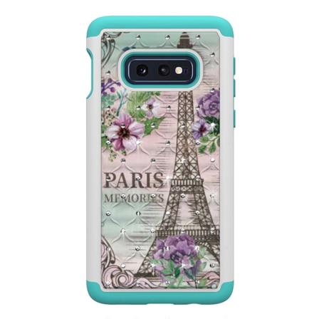 Samsung Galaxy S10e TPU-Skal Armor Extra Tåligt - Eiffel Tower a Svart