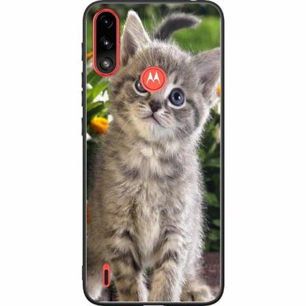 Motorola Moto E7i Power Svart Skal Cat