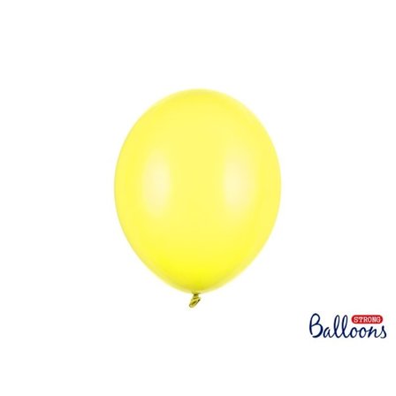 Ballonger Gul | Starka Ballonger 27cm, 10st Pastel Gul