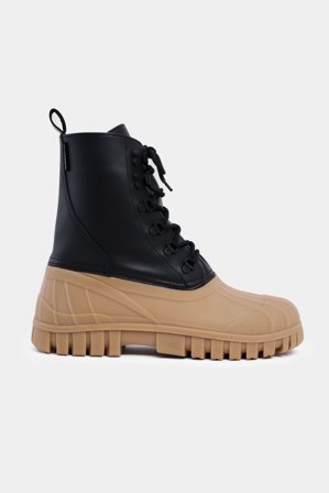 Patrol Boot Leather Black/Fudge