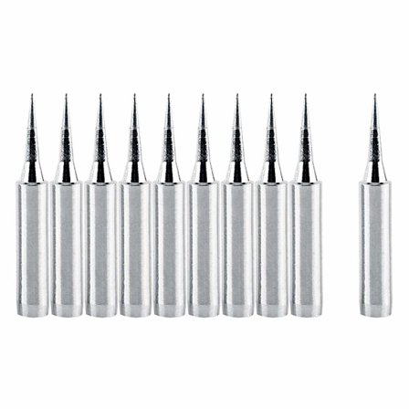 Lödspetsar, 10 st 900M-TI Lödkolvstips Spetsiga Ersättnings