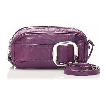 Prada Vintage Pre-owned Cross Body Bags Lilla, Dame Vintage Tasker, Størrelse: ONE Size
