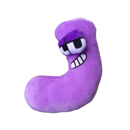 J-Alphabet Lore plysdocka