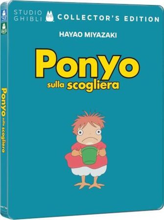Ponyo Sulla Scogliera (Steelbook) (Blu-Ray+Dvd)