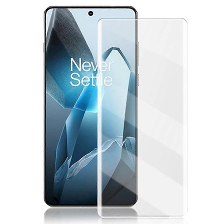 AMORUS Kompatibel med OnePlus 13 Skjermbeskytter UV Væske Herdet Glass Film