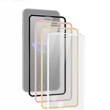 4-PACK iPhone XS Max ProGuard Skärmskydd 3D Aluminiumram