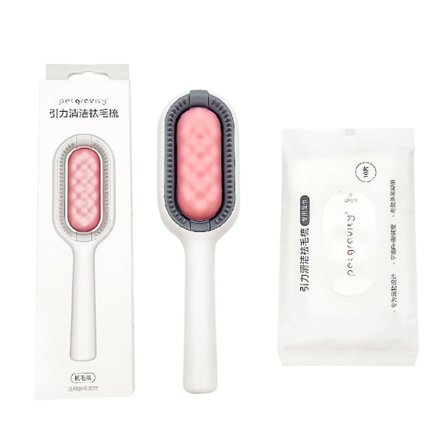 IC Husdyrsrengøring Hårborttagning Kam Katt Vaskfri Vådservietter Kam Hår Fastgørelsesanordning