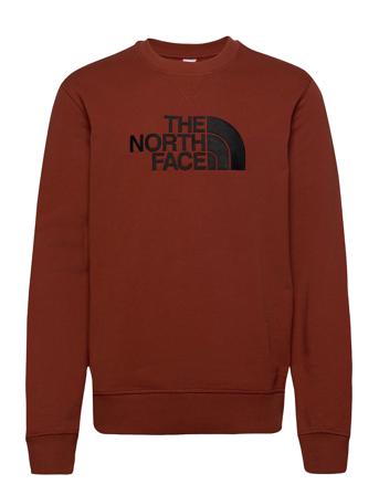 M Drew Peak Crew Sweat-shirt Genser Brun The North Face