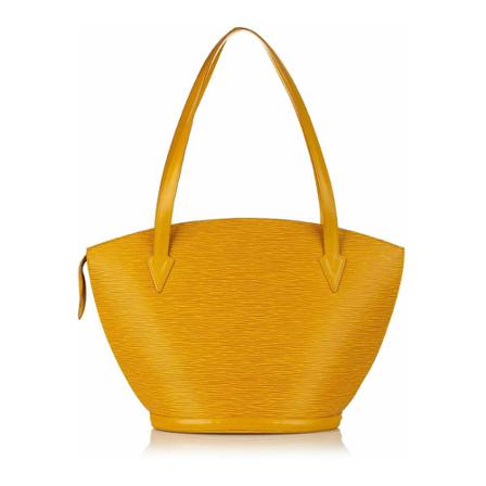 Louis Vuitton Vintage, Pre-owned Bag Geel, Dames, Maat:ONE Size,leather