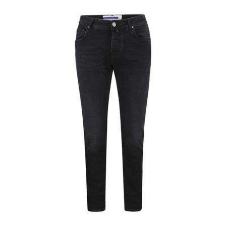 Jacob Cohën, Nick Slim-fit Jeans Zwart, Heren, Maat:W35,stretch