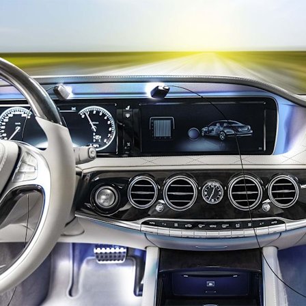 Indvendig belysning til bilen 12V - Hvid