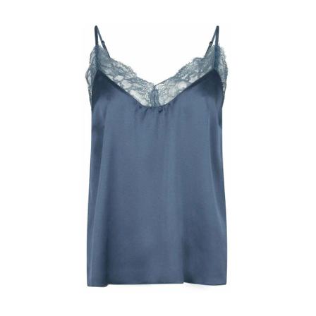 Love Stories Sleeveless Tops Blå, Dame