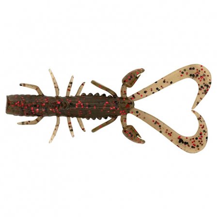 Daiwa Bait Junkie Risky Critter 7,6cm (6stk.) - Mud Blood UV