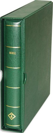 Grønt Perfektbind - DP - Præget med NORGE - m/kassette