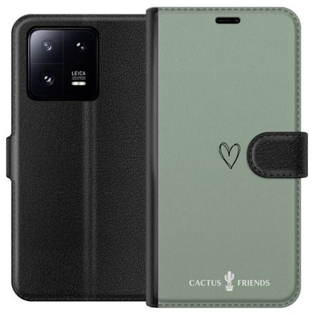 Kompatibelt Lommeboketui til Xiaomi Xiaomi 13 Pro Cactus and Friends – SageLove