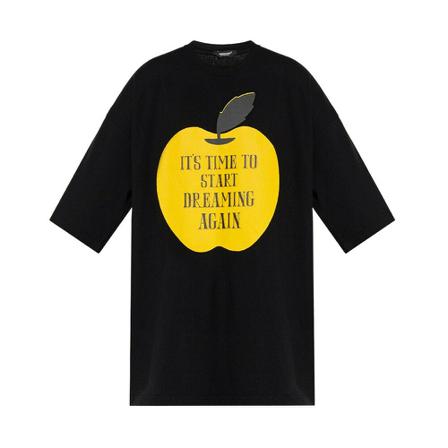 Undercover T-shirt with logo Sort, Dame T-shirts, Størrelse: ONE Size