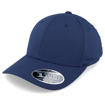 Flexfit - Blå adjustable Keps - Navy 110 Adjustable @ Hatstore