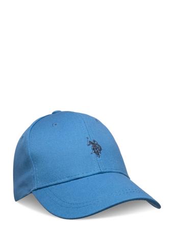 Uspa Cap Absalom Men Accessories Headwear Caps Blå U.S. Polo Assn.*Betinget Tilbud