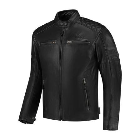 Kurtka Motocyklowa Rusty Stitches Jari V2 Czarny 6XL