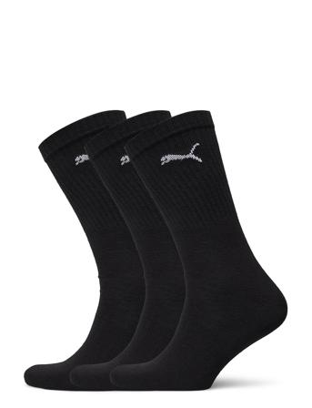 Puma Crew Sock Light 3P Underwear Socks Regular Socks Musta PUMA