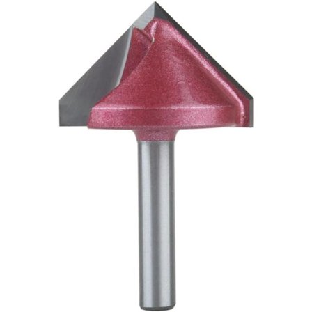 3D V-formad CNC-fräsmaskin, 32 mm x 90 grader (CED x grader), 6 mm