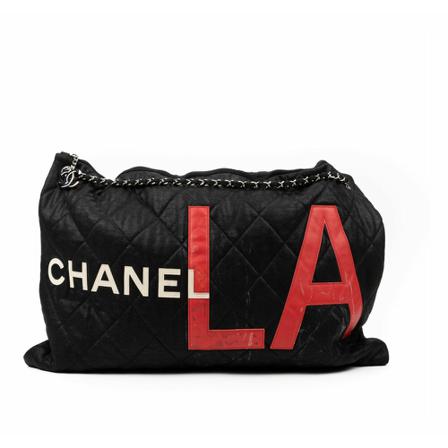 Chanel Vintage Pre-owned Shoulder Väska svart, Dam Vintage Väskor, Dam, Storlek: ONE SIZE