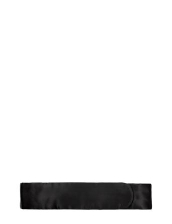 Silk Glam Band Black Accessories Headwear Headbands Sort Cloud & Glow
