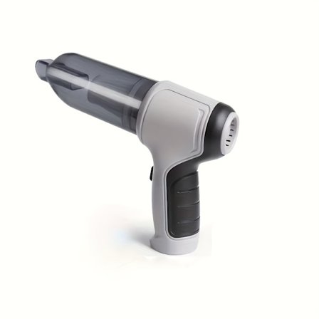 1. bilstøvsuger, husholdningsstøvsuger, superstærk, trådløs, lille håndholdt, dobbelt anvendelig suge- og blæsepistol til bil, støvsuger grå