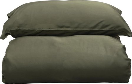 Borås Cotton Bliss Bambus Sengesett Oliven 140x200