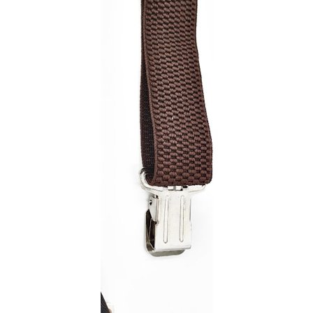 Seler Brun, 4 Clips, Med ekstra stærke, brede clips, der ikke går løs! Brun