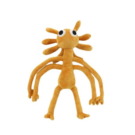 Rainbow Buddy Brun Monster Rolig Flerhändig och Fotpälsleksak, Plyschleksak, Semestergåva till Vänner, Julgåva