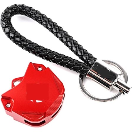 Yhteensopiva Kawasaki Z400 Z1000 Z900 RS Z650 RS moottoripyörän avaimenperäkotelon kuori KKCR punainen