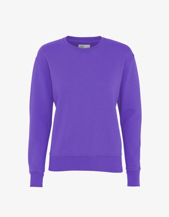 Women Classic Organic Crew - Ultra Violet - L