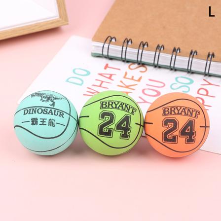 Mini Gummi Lille Basketball Dekompression Hul Elastisk Kugle 2#
