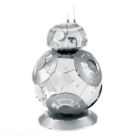 Metal Construction Game - METAL EARTH - Star Wars BB8 - Att montera själv - Grå - Minimiålder 14 år
