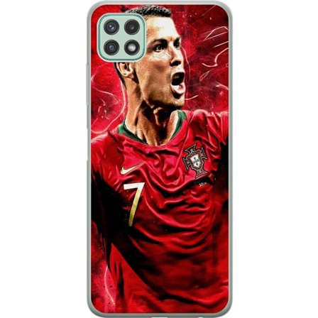 Yhteensopiva Puhelinkuori Samsung Galaxy A22 5G Cristiano Ronaldo