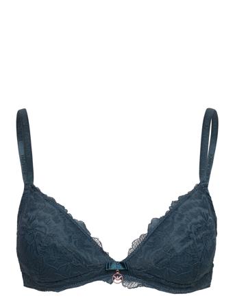 Padded Triangle Bra Lingerie Bras & Tops Padded Bras Tummansiniset Emporio Armani