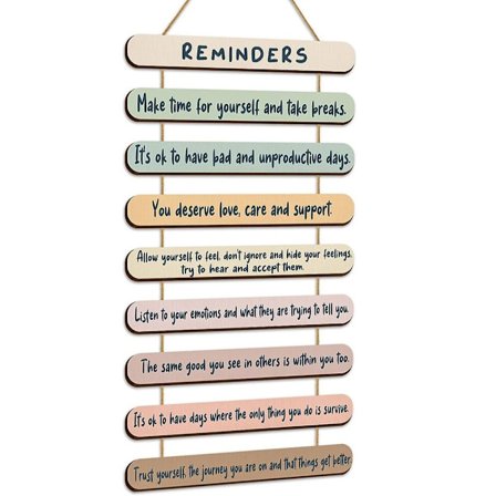 Tre hengende veggkunst henge tre dekorative skilt Bar vegg