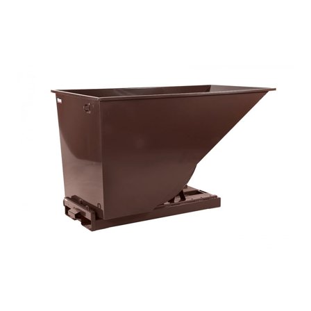 Tippcontainer, 1600 liter, brun