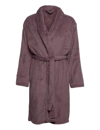 Cornflocker Fleece Robe Short Purple Missya