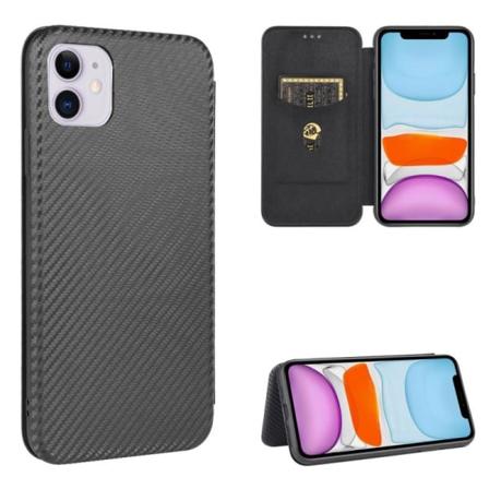 Iphone 11 Flipfodral Kortfack Carbondreams Svart