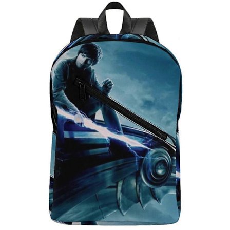 a11069 Percy Jackson Lett 300D PU Skolesekk med Myk Polstring og Romslige Oppbevaringsrom m11069
