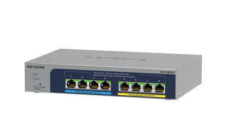 Netgear Plus MS108EUP - switch - 8 porter - Styrt