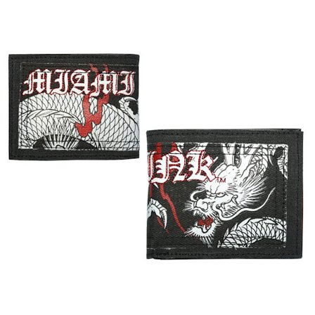 Miami Ink Lompakko Musta Lohikäärme