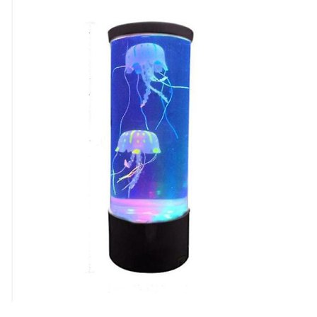Led Fantasy Jellyfish Lava Lampe, Rund Realistisk Jellyfish Akvarielampe, Jellyfish Akvarium Stemningslys Dekoration Til Hjem, Kontor Dekoration, Stor