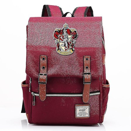 Magic School Wizards USB-lataus Koululaukku Tylypahka Neljä Tupa Reppu - Opiskelijoiden Matka Muistivihko & Kannettavan Tietokoneen Laukut